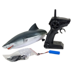 RC Shark Boat 2-in-1 Twin Motor 2.4GHz Remote Control Speedboat Kids Adults
