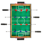 Tabletop Football Game 12 Footballers LED Mini Foosball Table Family Game
