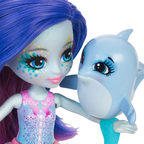 Enchantimals Dolce Dolphin Doll Kids Children's Toy Collectable Fashion Doll Playset Gift