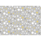 2x Fitted Sheets Compatible with Babylo You & Me Bedside Crib Stars Animals