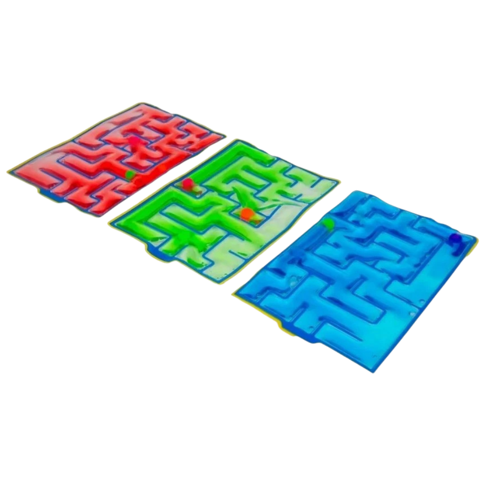 Sensory Maze Mat Fidget Toy Tactile Stress Relief Pad Kids Adults