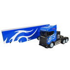 Remote Control Transport Truck RC Car Carrier 1:32 2.4GHz 52cm Blue Orange Kids 3+