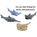 LEGO Shark Figure 14518 Deep Sea Animal Accessory with Printed Eyes City Ocean