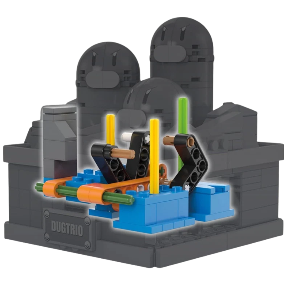 Mega Pokémon Mini Motion Dugtrio Building Set 350 Pieces Pop Up Motion Collectible Toy 13