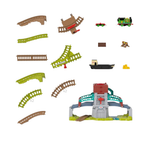 Thomas & Friends Talking Bulstrode with Which-Way Bridge Railway Playset New