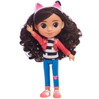 Gabby's Dollhouse Gabby Girl Doll 20.3cm with Cat Ears Headband Poseable Kids Toy
