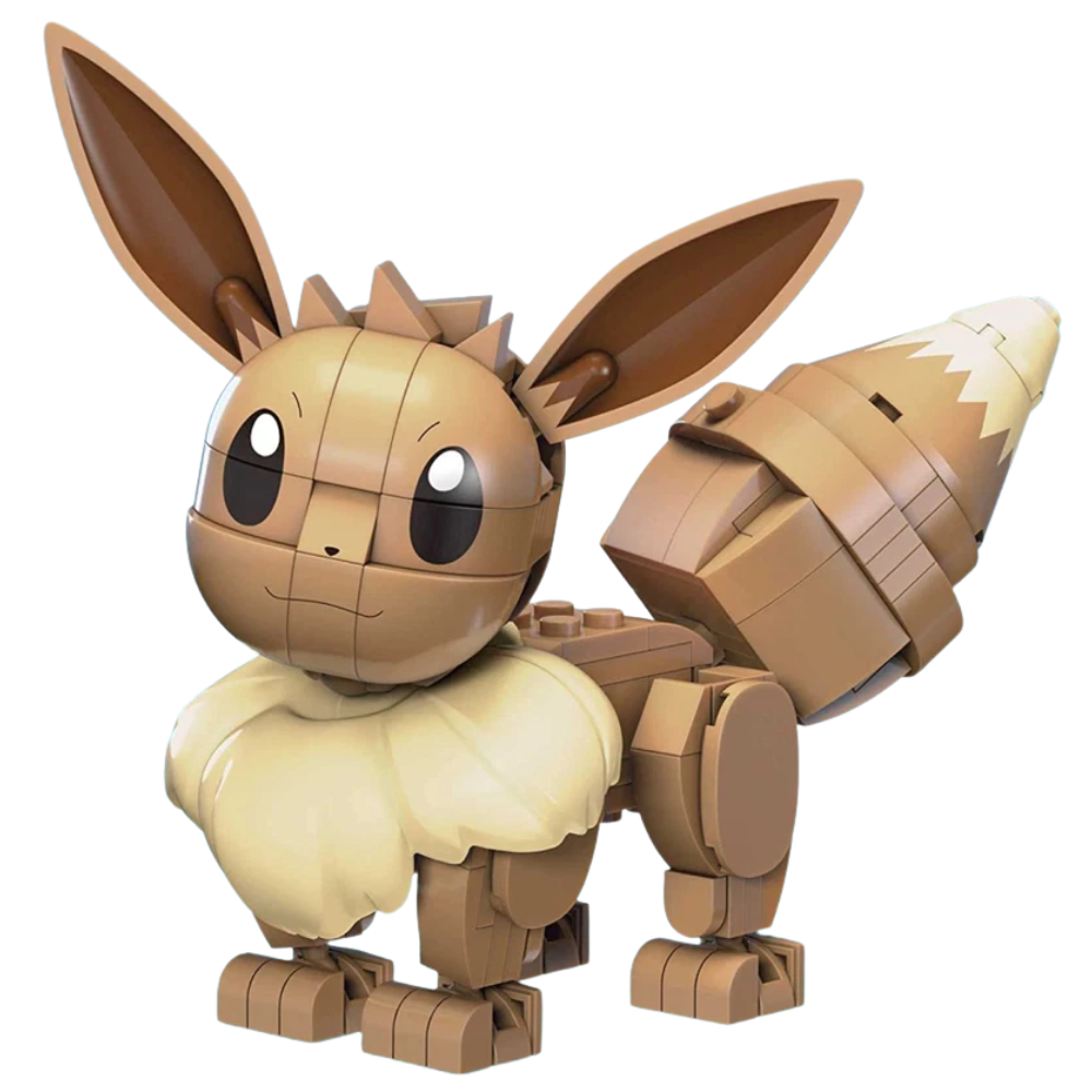 Mega Construx Pokemon Eevee Construction Set Building Toy for Kids Collectible Playset