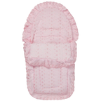 Broderie Anglaise Car Seat Footmuff Cosy Toes Compatible with Bebecar Baby Travel Accessory