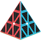 Pyramid Magic Cube Puzzle Toy for Kids and Adults Fun Fidget Brain Teaser Gift