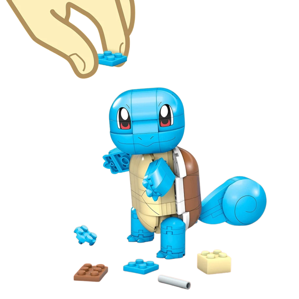 Mega Construx Pokémon Squirtle Build & Show Building Set 199 Pieces