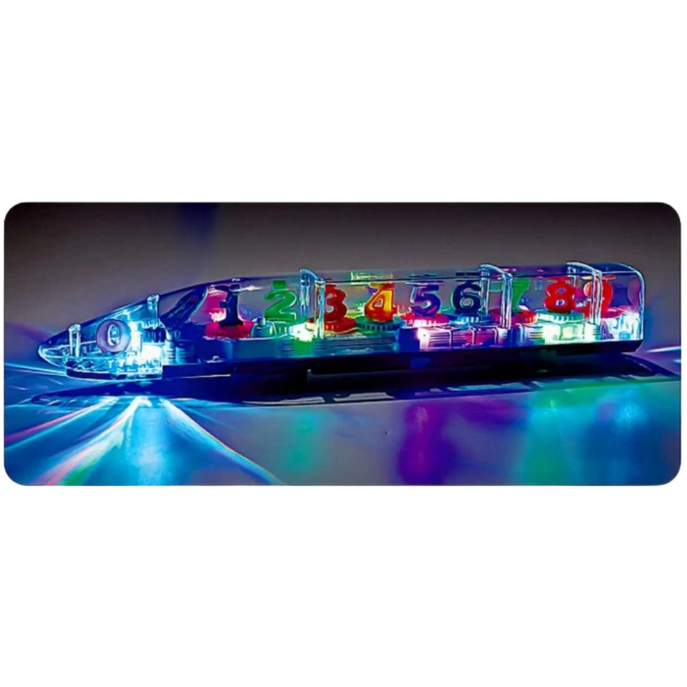 LED Light Gear Train Toy with Music, Rotating Action and Learning Features for Kids UK
