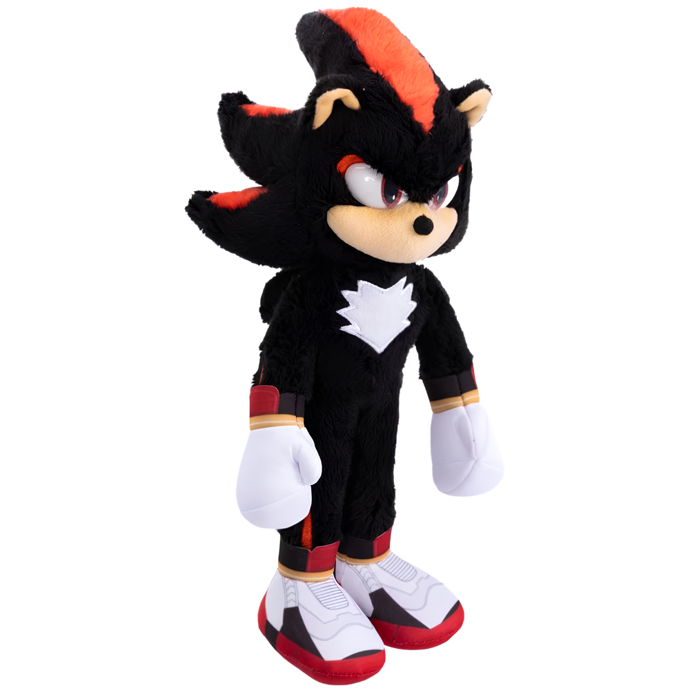 Sonic The Hedgehog Shadow Plush Soft Toy Genuine 13" Deluxe Collectible Soft Toy for Fans & Kids