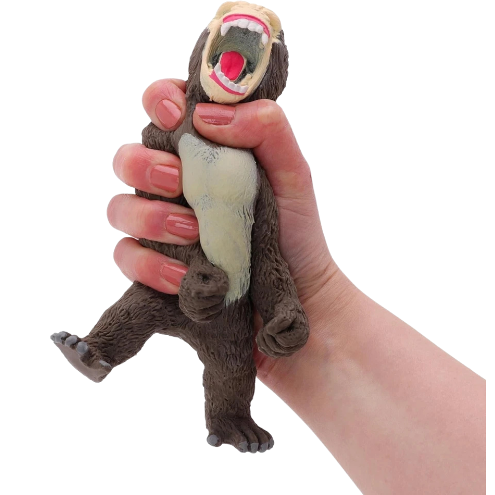 Toyland 15cm Stretchy Gorilla Stress Fidget Toy Novelty Joke Gift for Kids Adults Age 3+