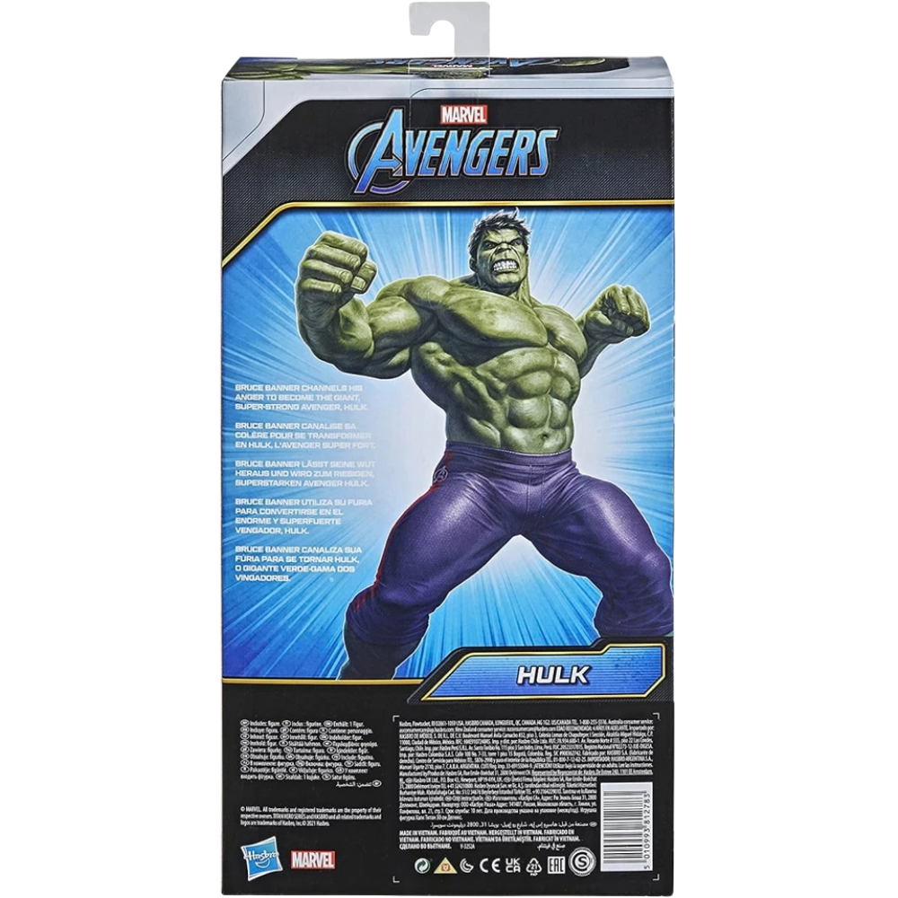 Marvel Avengers Titan Hero Series Hulk 30cm Action Figure Collectible Toy for Kids