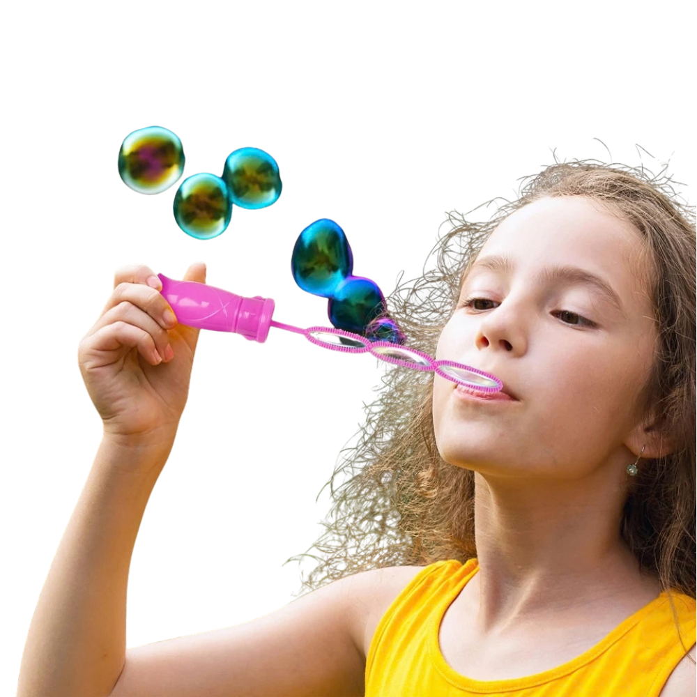 Abeec Bubble Swords 6 Pack 60ml Bubble Wands Kids Party Bag Fillers Outdoor Fun Toy
