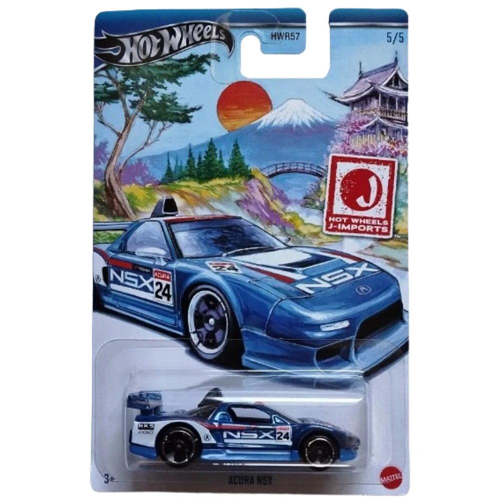 Hot Wheels J-Imports Hwr57 1:64 Die-Cast Car Honda Mazda Acura Nissan Choose Model