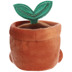 Aurora Palm Pals Terra Potted Plant Plush Toy 13cm, Cute Eco-Friendly Collectible Soft Toy