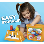 Mega Bloks First Builders Cool Corgi 25-Piece Building Blocks Set Kids Toy Ages 1+