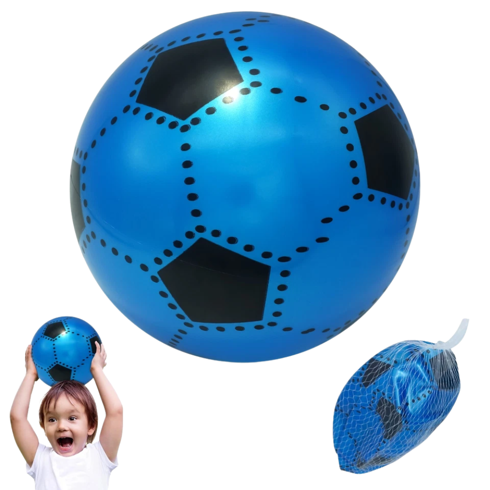 Inflatable PVC Football Soccer Ball Kids Outdoor Game Toy