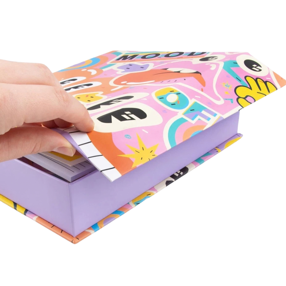 Abeec My Stationery Box Girls Notebook Set with Pens Pastel Highlighters Pencil Gift Set