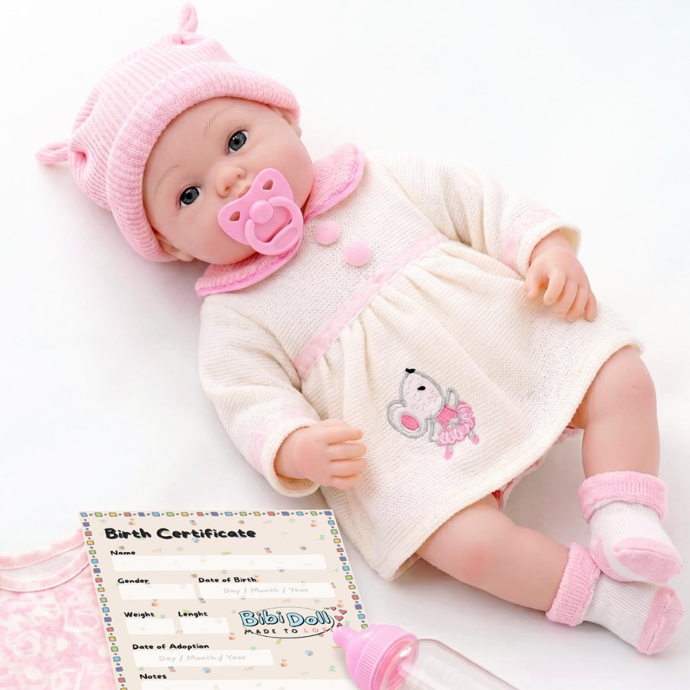20" Reborn Baby Doll or 2-Piece Doll Clothes Set BiBi Doll Choose Your Option