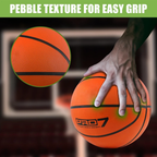 Classic Orange Basketball Size 7 Indoor Outdoor Game Ball for Kids Adults Uninflated