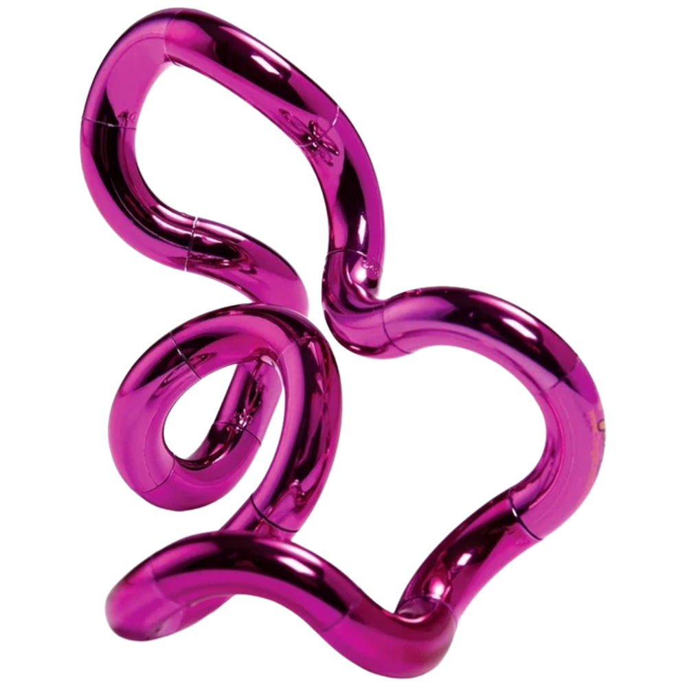 Tangle Jr Smooth Metallic Sensory Fidget Toy Tactile Stress Relief Autism Adhd Special Needs