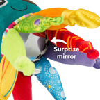 Lamaze Play & Grow Captain Calamari Baby Rattle Soft Developmental Toy for Infants New