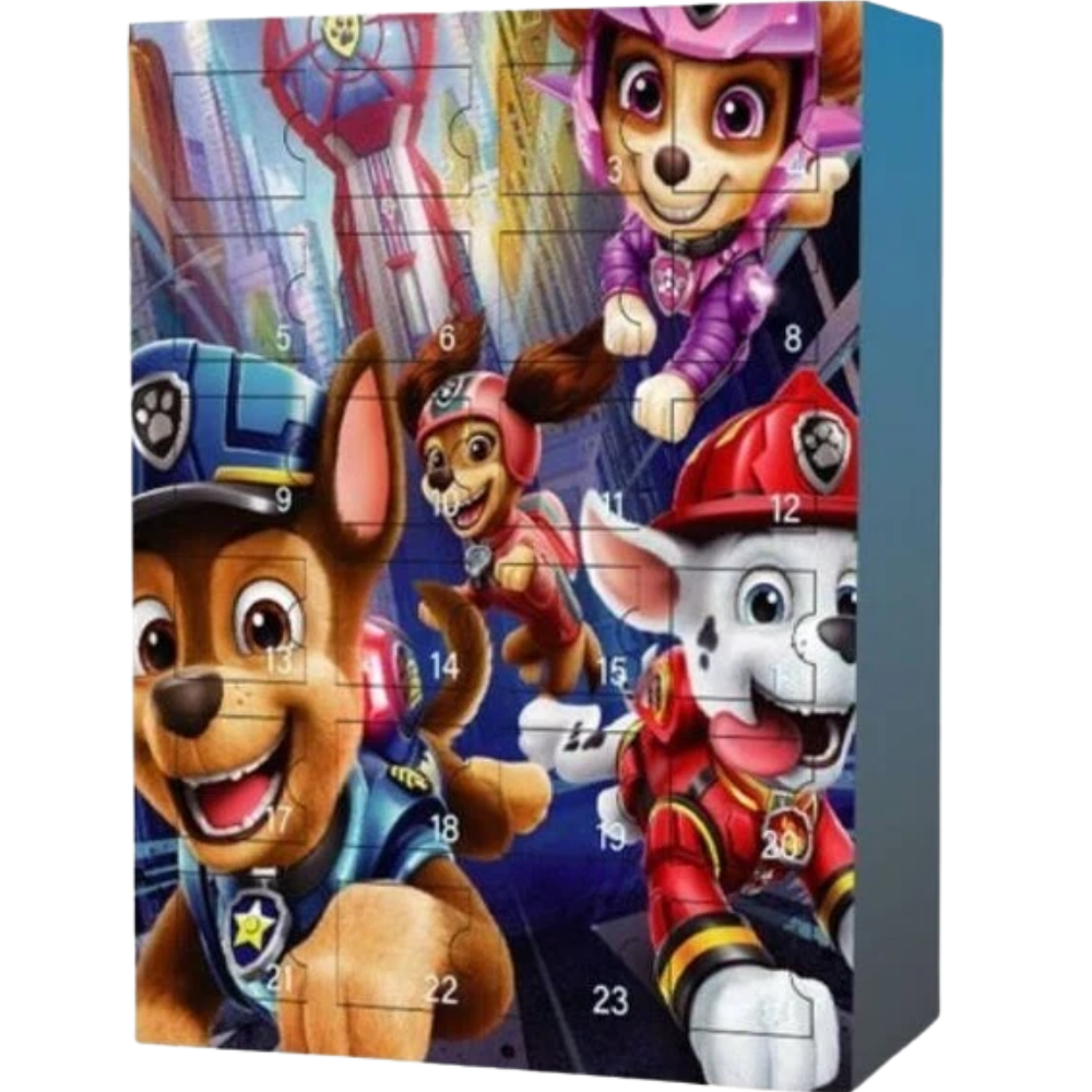 Paw Patrol Advent Calendar 2026 Christmas Countdown 24 Days Kids Toy Gift Set