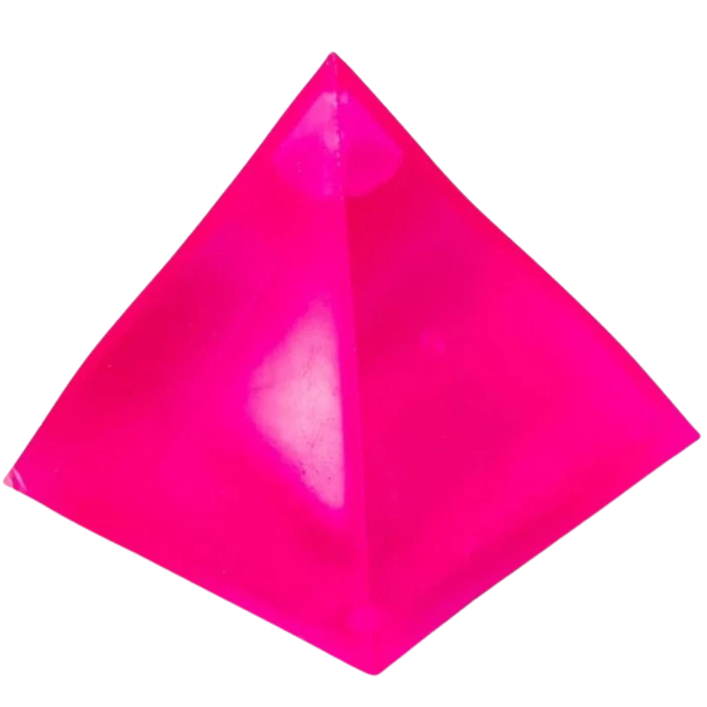 SCRUNCHEMS Sugar Pyramid Sensory Fidget Toy Squishy Gel Stress Relief