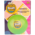 Abeec Super Bzoom Ball 40cm Giant Inflatable Play Ball Kids Indoor Outdoor Active Toy Age 3+