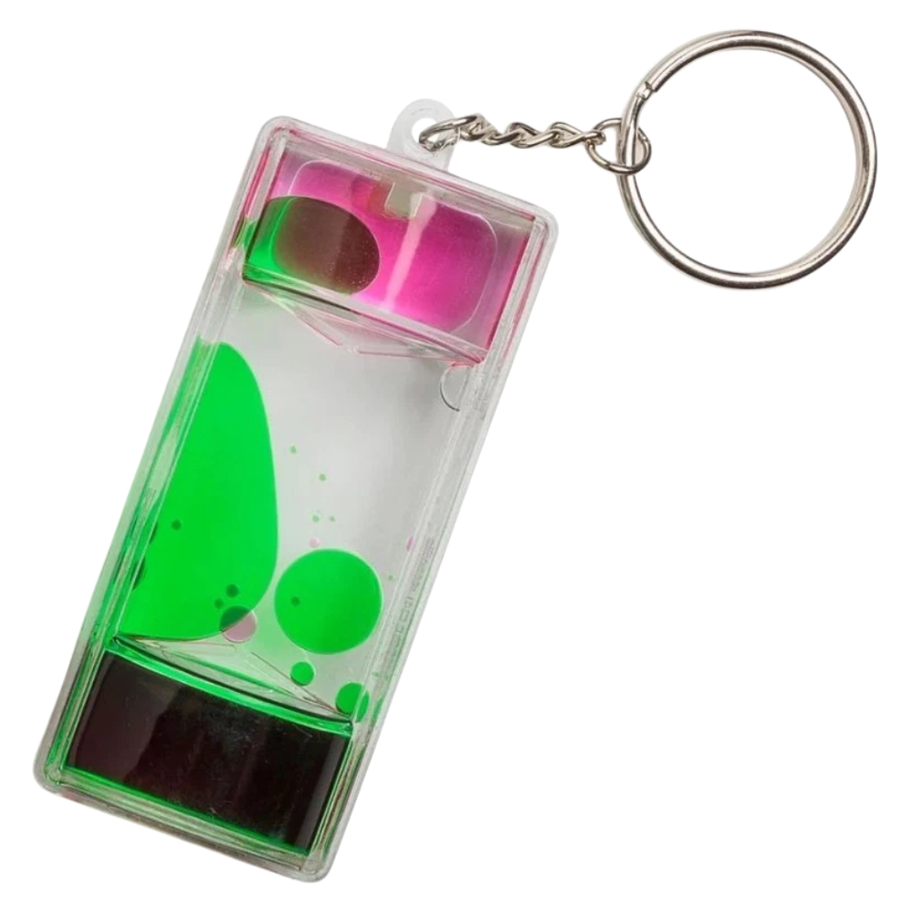 Liquid Motion Keychain Visual Sensory Fidget Toy Colourful Flowing Liquid