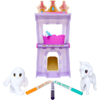 Crayola Washimals Peculiar Pets Playset Carry Case with Unicorn Yeti Markers Kids Toy Set