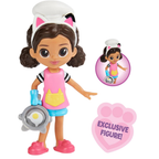 Gabby's Dollhouse Lunch & Munch Kitchen Playset 2 Figures Gabby Cakey Cat Kids 3+ New