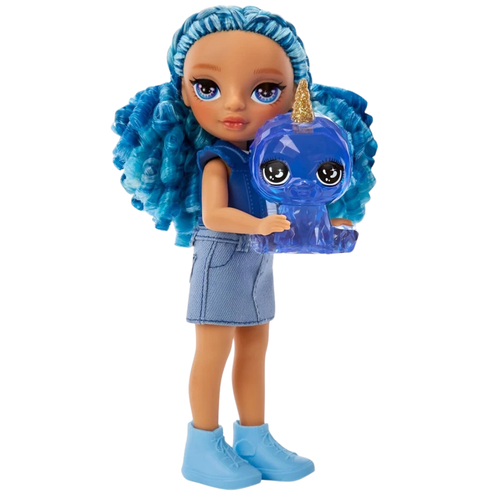 Rainbow High Littles Sapphire Bradshaw Doll by Mga, Colourful Fashion Toy for Boys and Girls