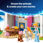 LEGO Disney Cinderella Animal Friends Castle Building Set Princess Toy Kids 4+ Years