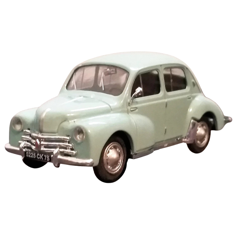 Amercom Renault 4CV Legendary French Classic Car 1:43 Scale Diecast Model Toy