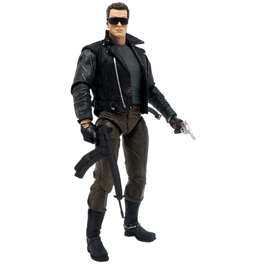 NECA Terminator Police Station Assault T-800 7" Action Figure