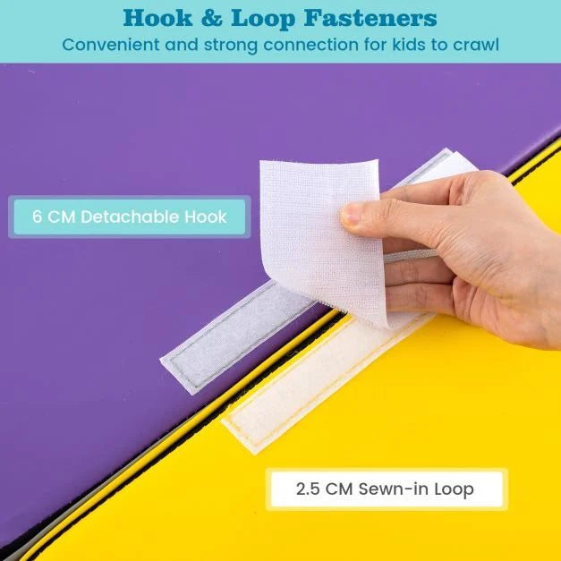 4-Piece Infant Baby Foam Climb & Crawl Block Play Set