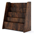Children’s 4-Tier Bookshelf with Deep Storage Compartments