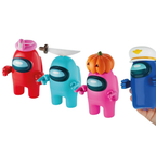 Among Us Series 2 Action Figures 4 Pack with Accessories 11cm Collectible Kids Toy Set