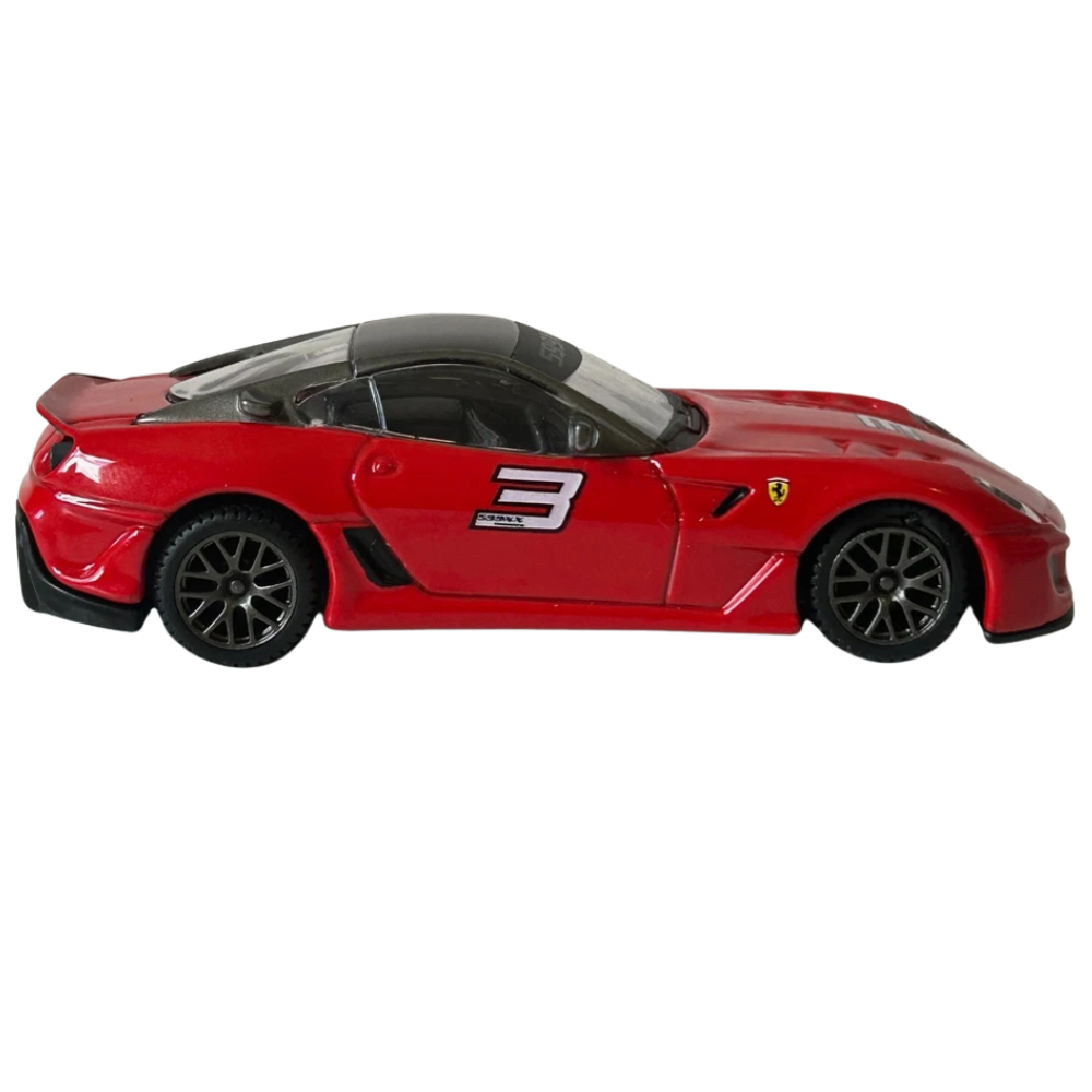 Bburago Ferrari 599XX Red Italian Racing Car 1:43 Scale Diecast Model Toy