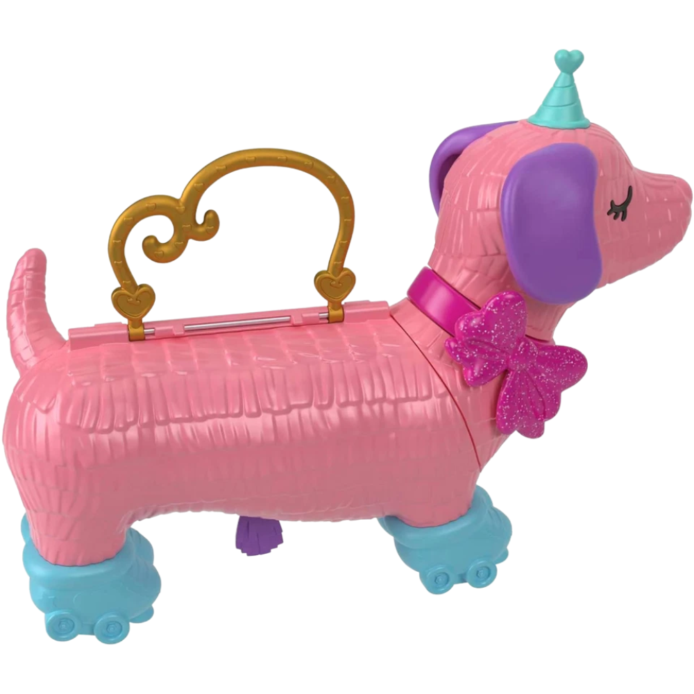 Polly Pocket Puppy Party Playset with 2 Dolls Animal Toys & Accessories for Kids