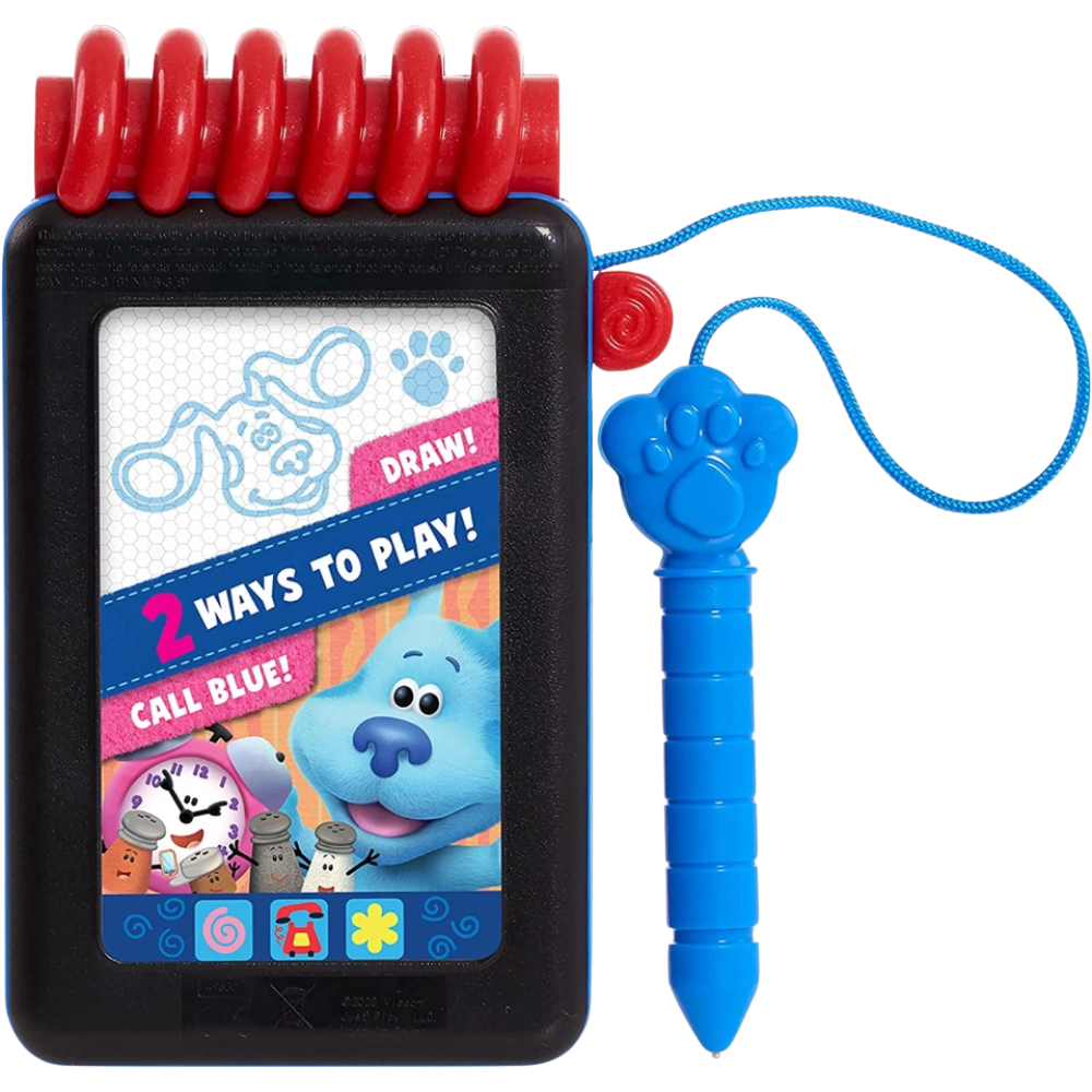 Blue's Clues & You Handy Dandy Notebook Interactive Learning Toy with Lights & Sounds