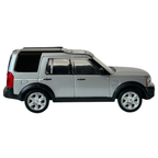 Rastar Land Rover Discovery 3 Silver 1:43 Scale Diecast Model Car Collectible Toy