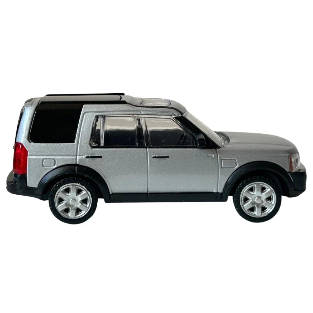 Rastar Land Rover Discovery 3 Silver 1:43 Scale Diecast Model Car Collectible Toy