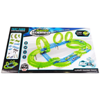 Glow in the Dark Racing Track Set 71pc 2 Player RC Cars Loops Stunts Kids 6+