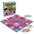 Monopoly Lol Surprise Edition Board Game E7572 Family Game for Kids Ages 8+ Collectible Dolls
