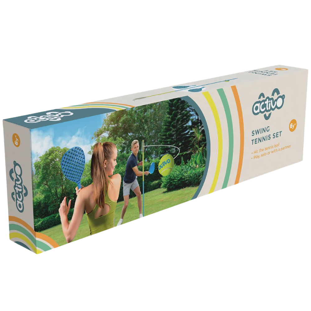 Swingball Fun Outdoor Tennis Activity Game – Classic & Early Fun Sets for Kids, Family Garden Play & Outdoor Fun