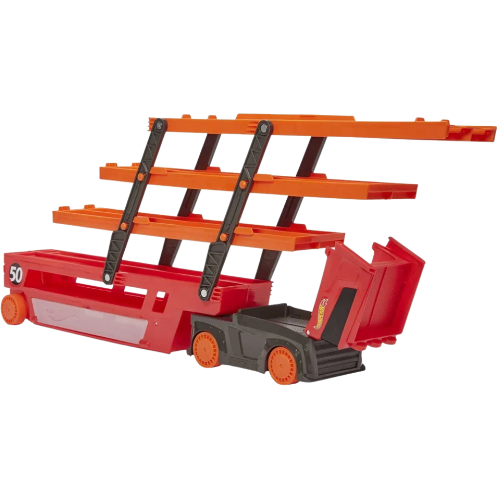 Hot Wheels Mega Hauler Truck with Storage Space Mattel Kids Children's Toy Vehicle Playset